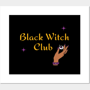 Black Witch Club - Medium Brown Posters and Art